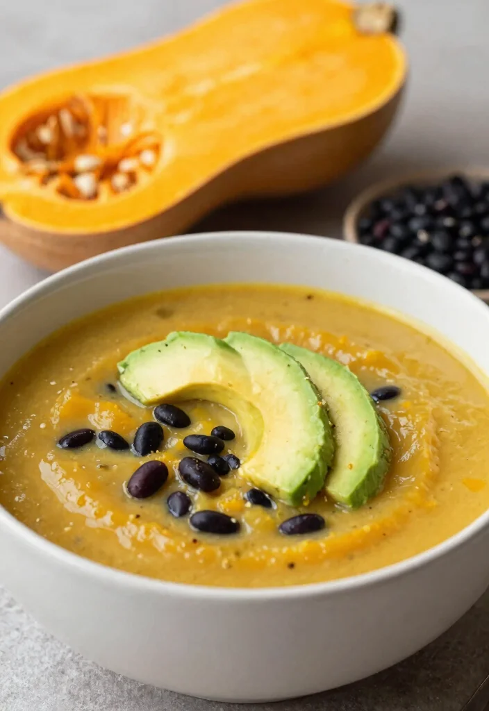 16 Butternut Squash Soup Warm Comfort Classics - 13. Butternut Squash and Black Bean Soup 1