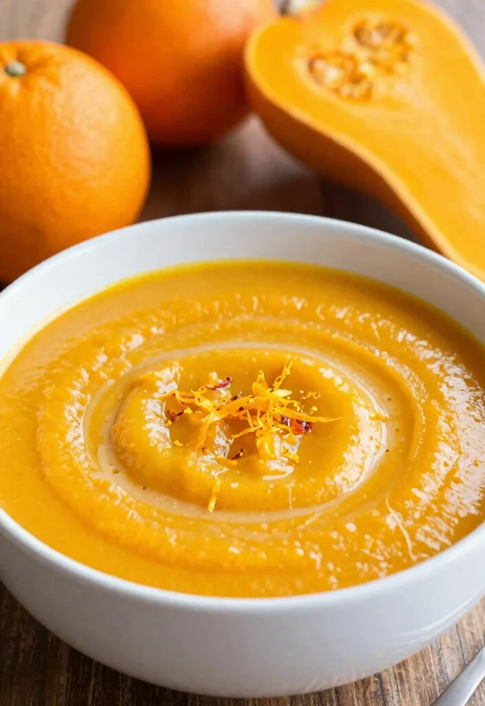 16 Butternut Squash Soup Warm Comfort Classics - 16. Butternut Squash and Orange Soup 1