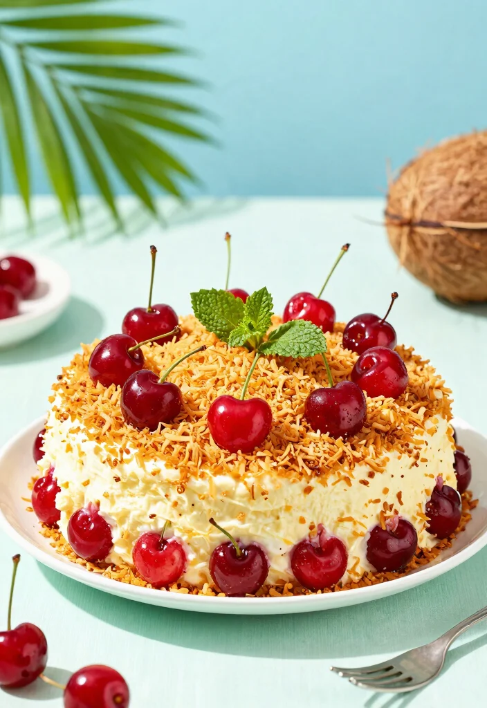 16 Cherry Dump Cake Recipes: Sweet, Easy Comfort - 4. Cherry Coconut Dump Cake 1