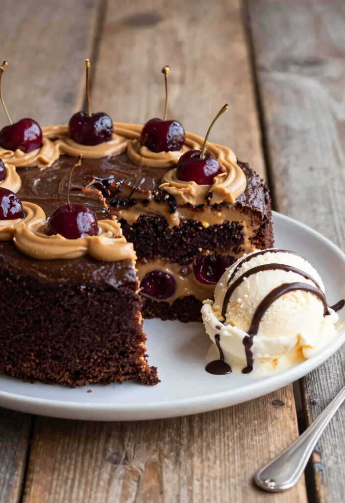 16 Cherry Dump Cake Recipes: Sweet, Easy Comfort - 6. Peanut Butter Cherry Dump Cake 1