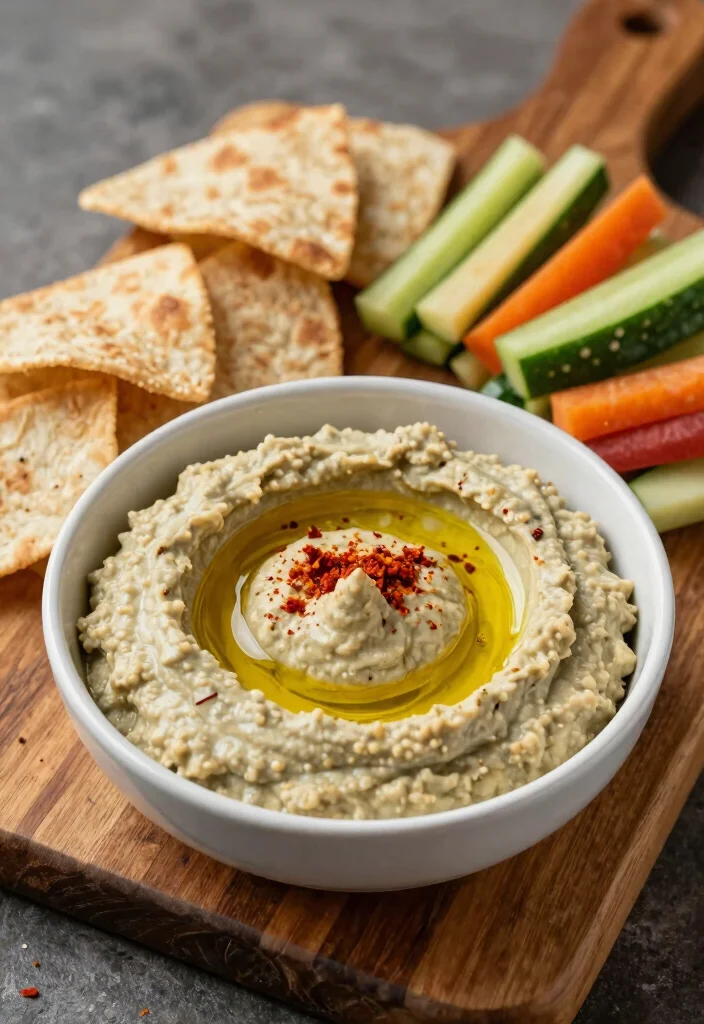 16 Chip Dip Recipes Easy Quick Party Favorites - 10. Smoky Eggplant Dip (Baba Ganoush) 1
