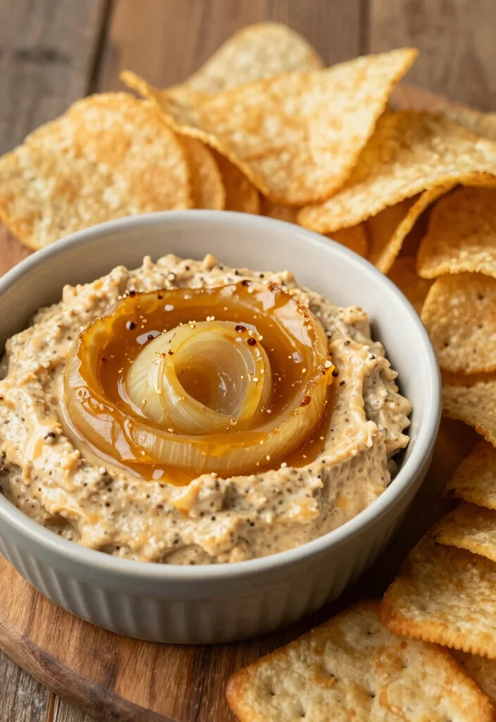 16 Chip Dip Recipes Easy Quick Party Favorites - 12. Caramelized Onion Dip 1