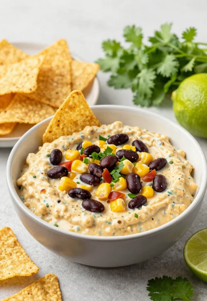 16 Chip Dip Recipes Easy Quick Party Favorites - 16. Chipotle Black Bean and Corn Dip 1