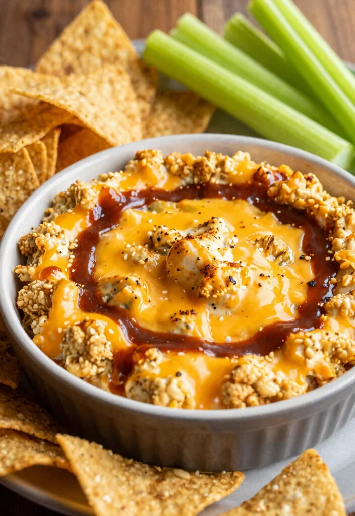 16 Chip Dip Recipes Easy Quick Party Favorites - 9. Buffalo Cauliflower Dip 1