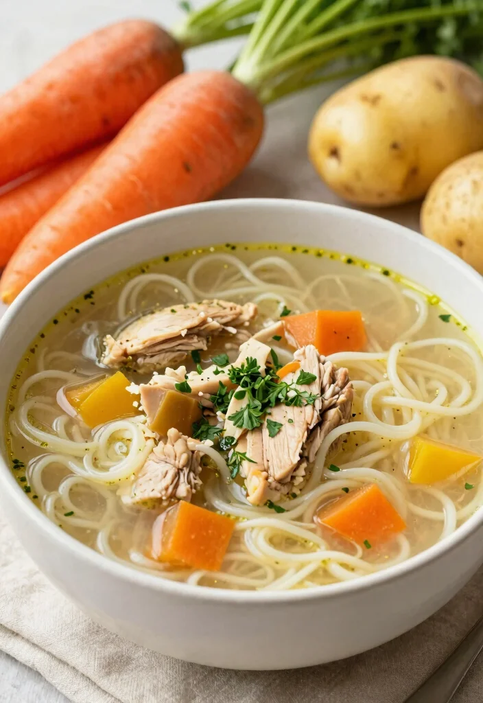 16 Crockpot Chicken Noodle Soup Recipes Cozy Comfort Bowls - 14. Rustic Chicken Noodle Soup 1