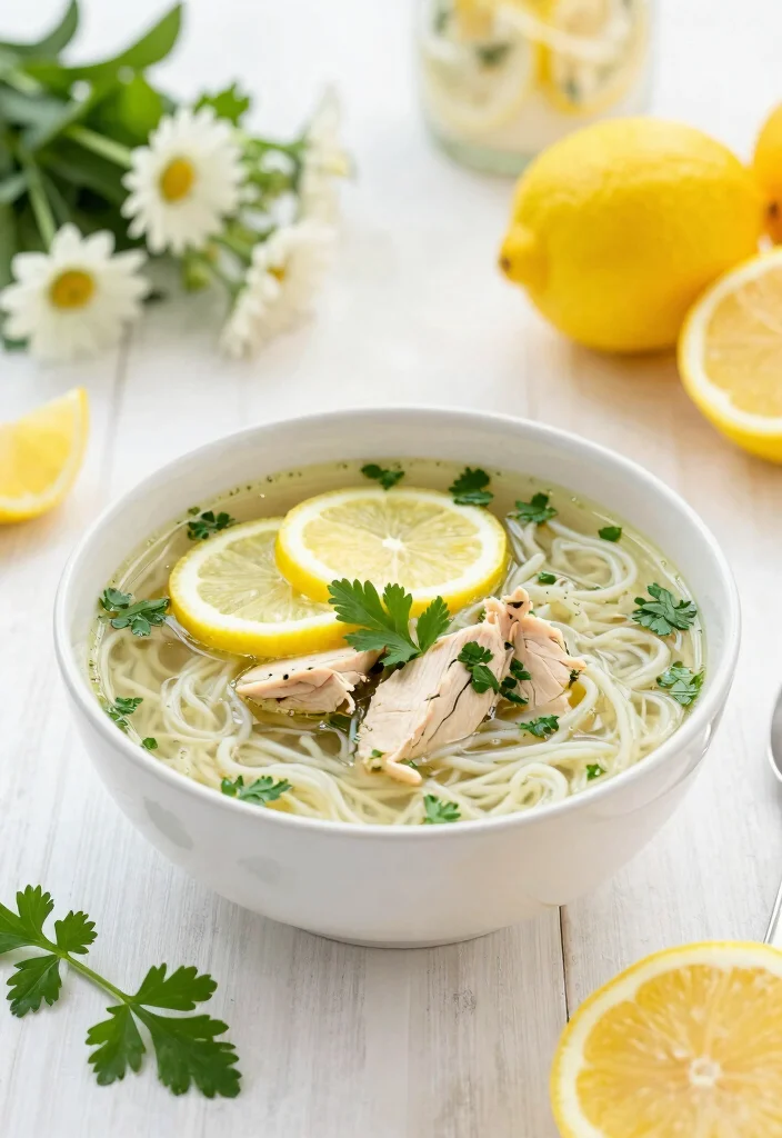 16 Crockpot Chicken Noodle Soup Recipes Cozy Comfort Bowls - 3. Lemon Herb Chicken Noodle Soup 1