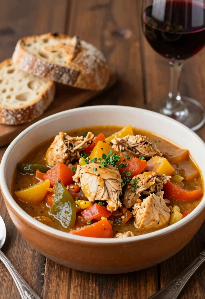 16 Crockpot Chicken Recipes Slow Cooker Easy Classics - 6. Italian Chicken Stew 1