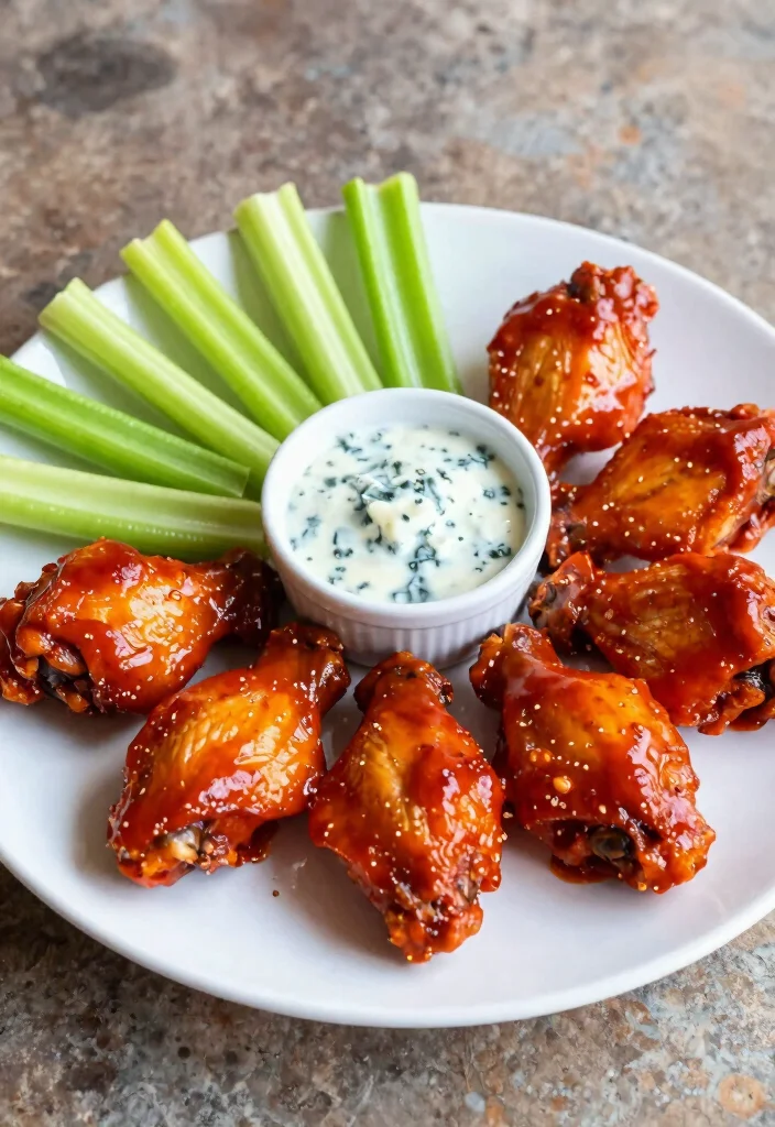 16 Crockpot Chicken Wings Recipes Sticky Crispy Style - 2. Buffalo Style Crockpot Wings 1