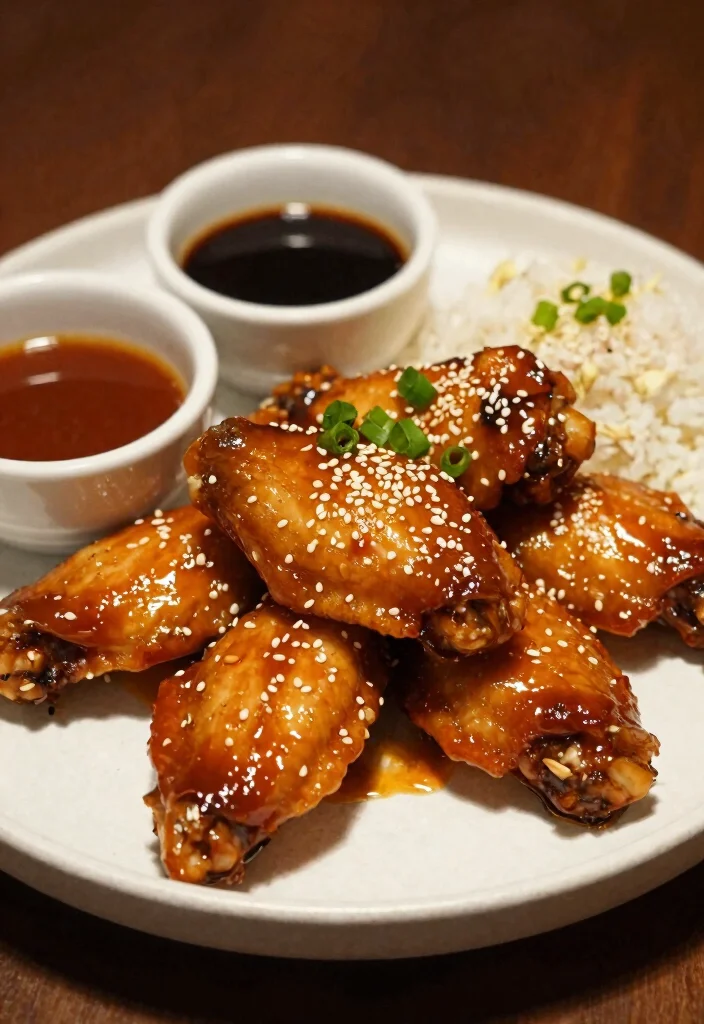 16 Crockpot Chicken Wings Recipes Sticky Crispy Style - 3. Teriyaki Chicken Wings 1