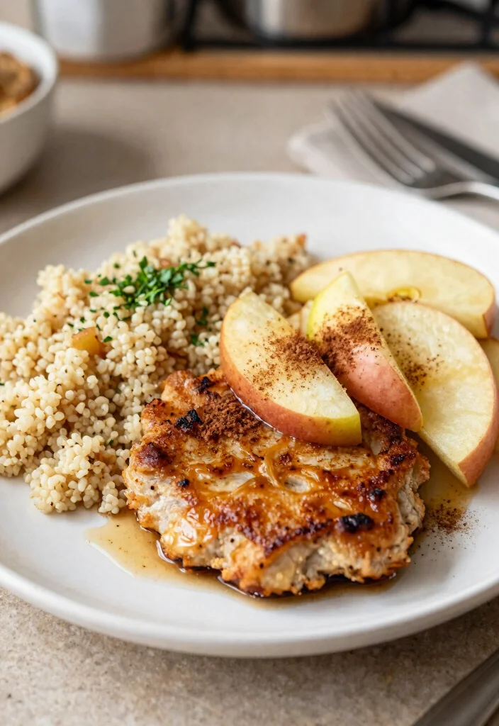 16 Crockpot Recipes Pork Chops: Tender Weeknight Meals - 3. Apple Cinnamon Pork Chops 1