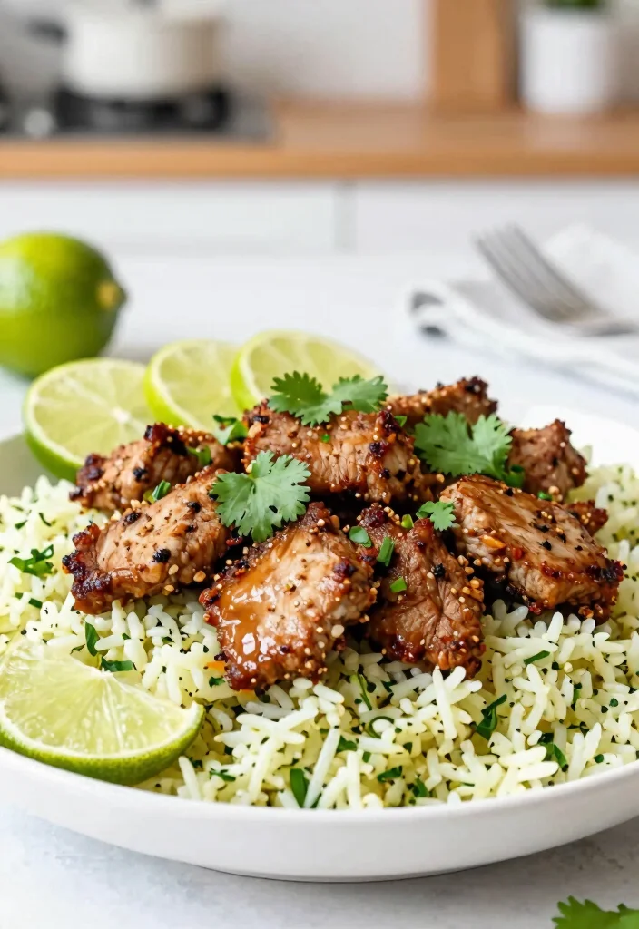 16 Crockpot Recipes Pork Chops: Tender Weeknight Meals - 8. Cilantro Lime Pork Chops 1