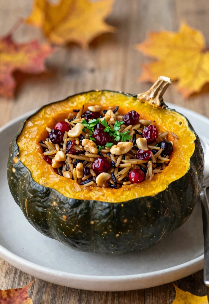 16 Crockpot Recipes for Potluck Crowd Ready Favorites - 12. Stuffed Acorn Squash 1