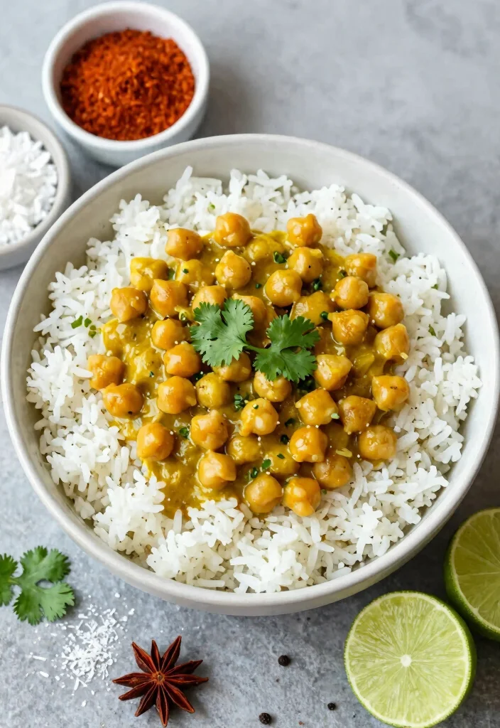 16 Crockpot Recipes for Potluck Crowd Ready Favorites - 6. Coconut Curry Chickpeas 1