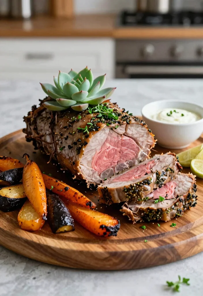 16 Crockpot Tri Tip Recipes Juicy Slow Cooked Beef - 4. Garlic Herb Tri Tip Roast 1