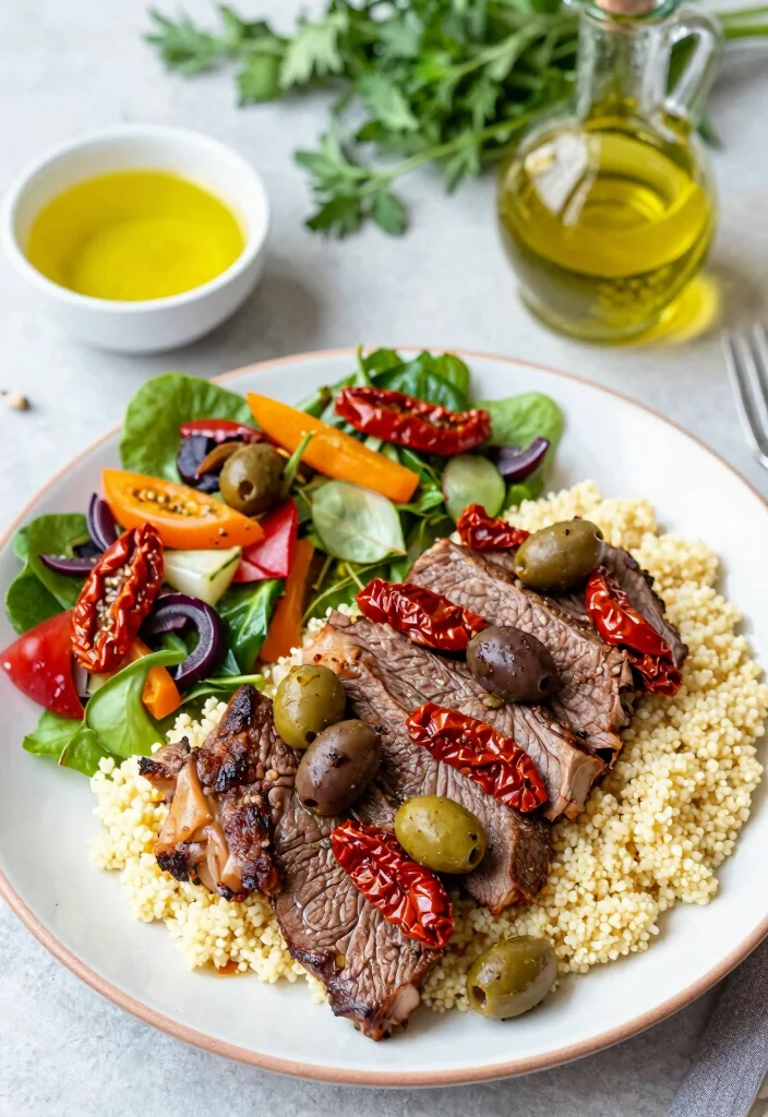 16 Crockpot Tri Tip Recipes Juicy Slow Cooked Beef - 7. Mediterranean Tri Tip with Olives 1