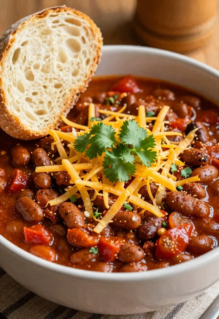 16 Crockpot Tri Tip Recipes Juicy Slow Cooked Beef - 8. Slow Cooker Tri Tip Chili 1