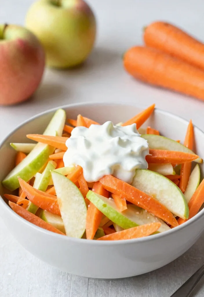 16 Easy, Healthy, and Flavorful Carrot Recipes Side Dishes for Kids - 16. Carrot and Apple Salad 1