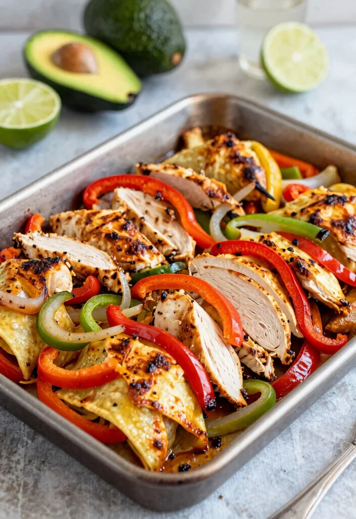 16 Gluten Free Dairy Free Recipes for Busy Families - 10. Oven-Baked Chicken Fajitas 1