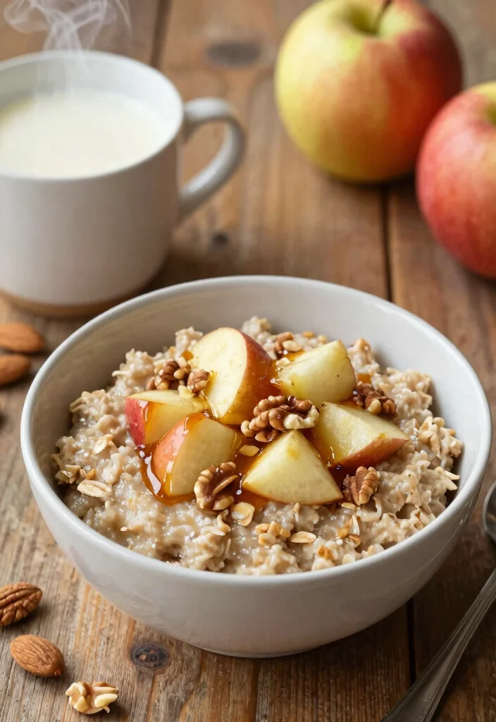 16 Gluten Free Dairy Free Recipes for Busy Families - 14. Apple Cinnamon Oatmeal 1