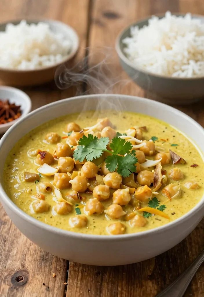 16 Gluten Free Dairy Free Recipes for Busy Families - 2. Coconut Curry Chickpeas 1