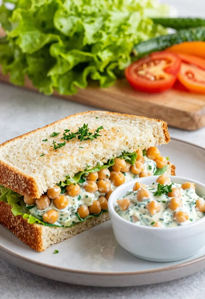 16 Gluten Free Dairy Free Recipes for Busy Families - 5. Chickpea Salad Sandwich 1