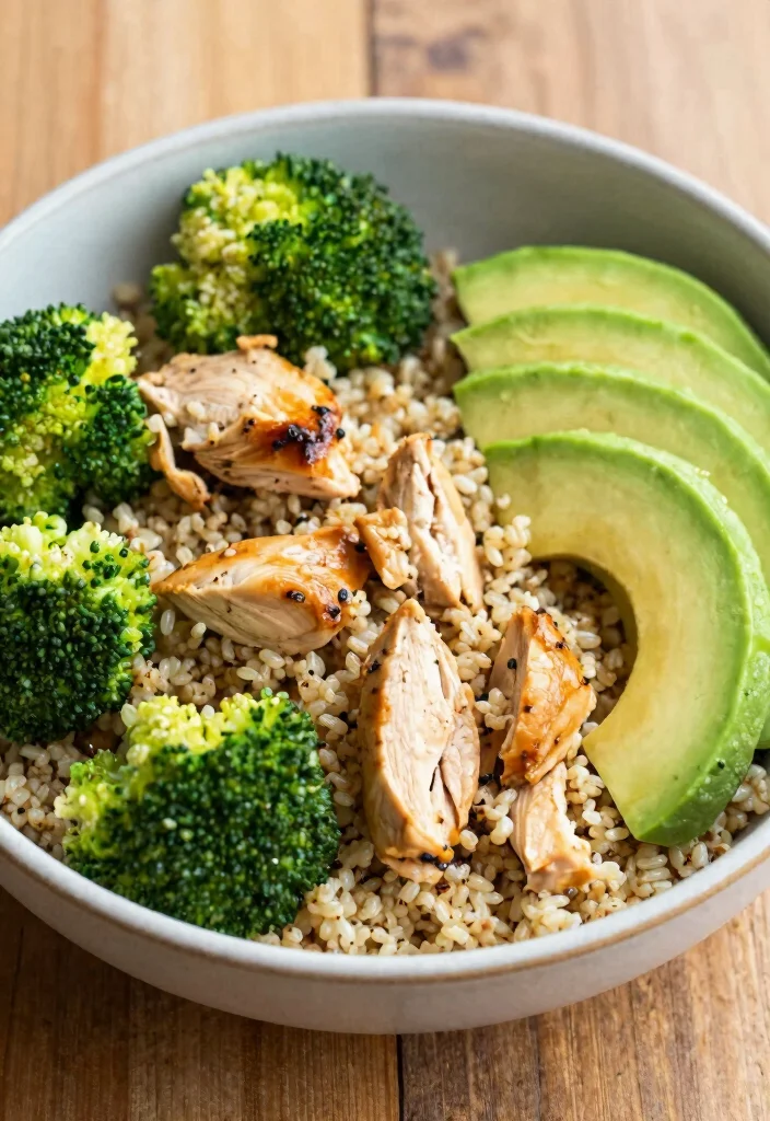 16 Healthy Crockpot Chicken and Broccoli Recipes for Easy Family Dinners - 16. Chicken and Broccoli Quinoa Bowl 1