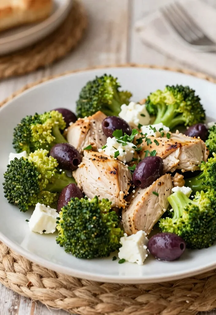 16 Healthy Crockpot Chicken and Broccoli Recipes for Easy Family Dinners - 9. Mediterranean Chicken and Broccoli 1