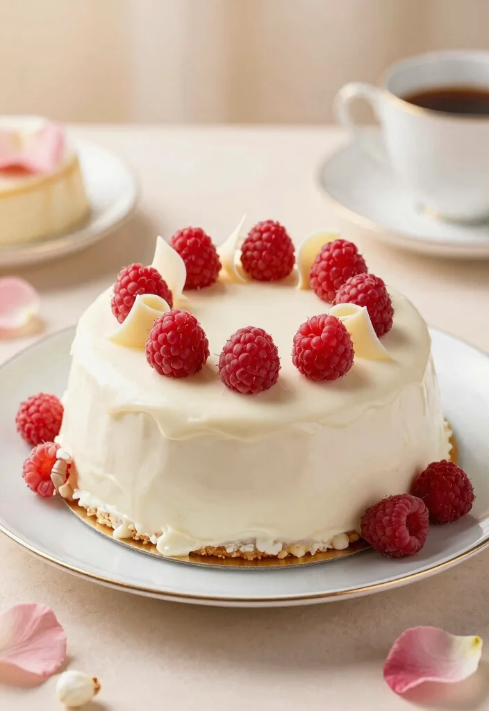 17 Angel Food Cake Recipes Light Fluffy Classics - 13. White Chocolate Raspberry Angel Food Cake 1
