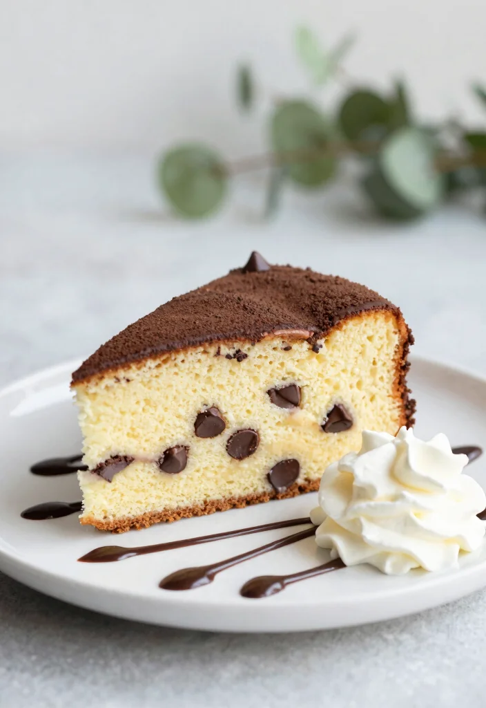 17 Angel Food Cake Recipes Light Fluffy Classics - 3. Chocolate Chip Angel Food Cake 1