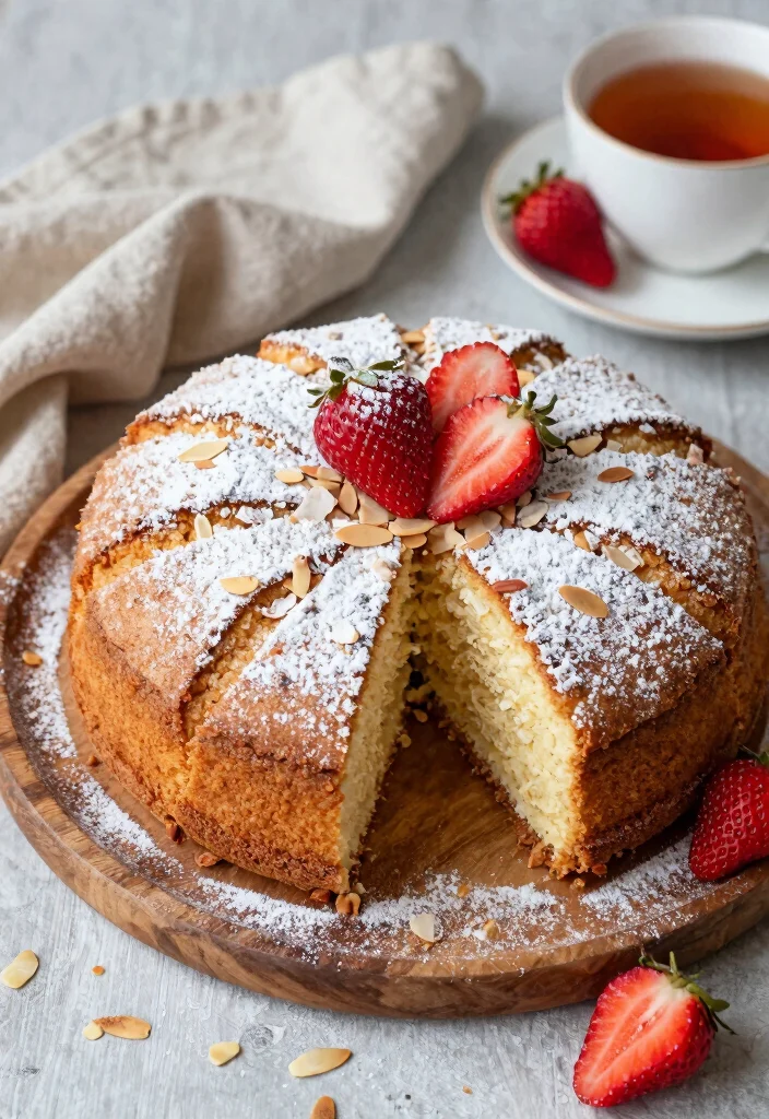 17 Angel Food Cake Recipes Light Fluffy Classics - 4. Almond Flour Angel Food Cake 1