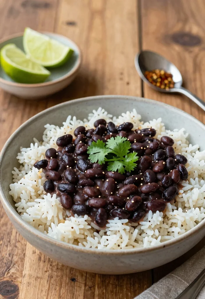 17 Beans and Rice Recipes: Hearty Budget-Friendly Dishes - 1. Classic Black Beans and Rice 1