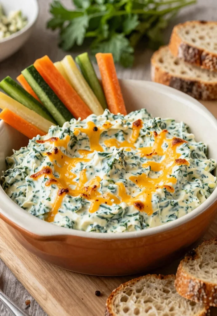 17 Cheese Dip Recipes Velveeta Creamy Crowd Pleasers - 3. Cheesy Spinach and Artichoke Dip 1