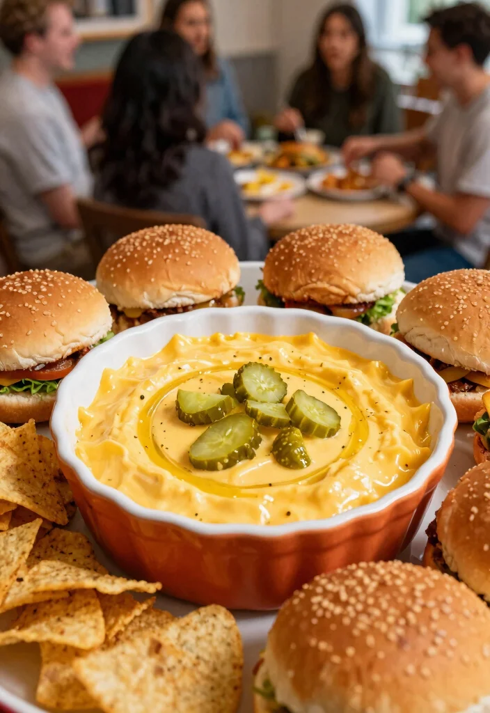 17 Cheese Dip Recipes Velveeta Creamy Crowd Pleasers - 6. Velveeta Cheeseburger Dip 1