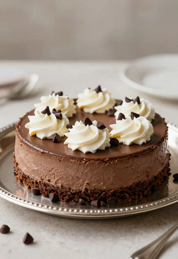 17 Chocolate Cake Mix Recipes Rich Crowd Pleasers - 17. Chocolate Cheesecake 1