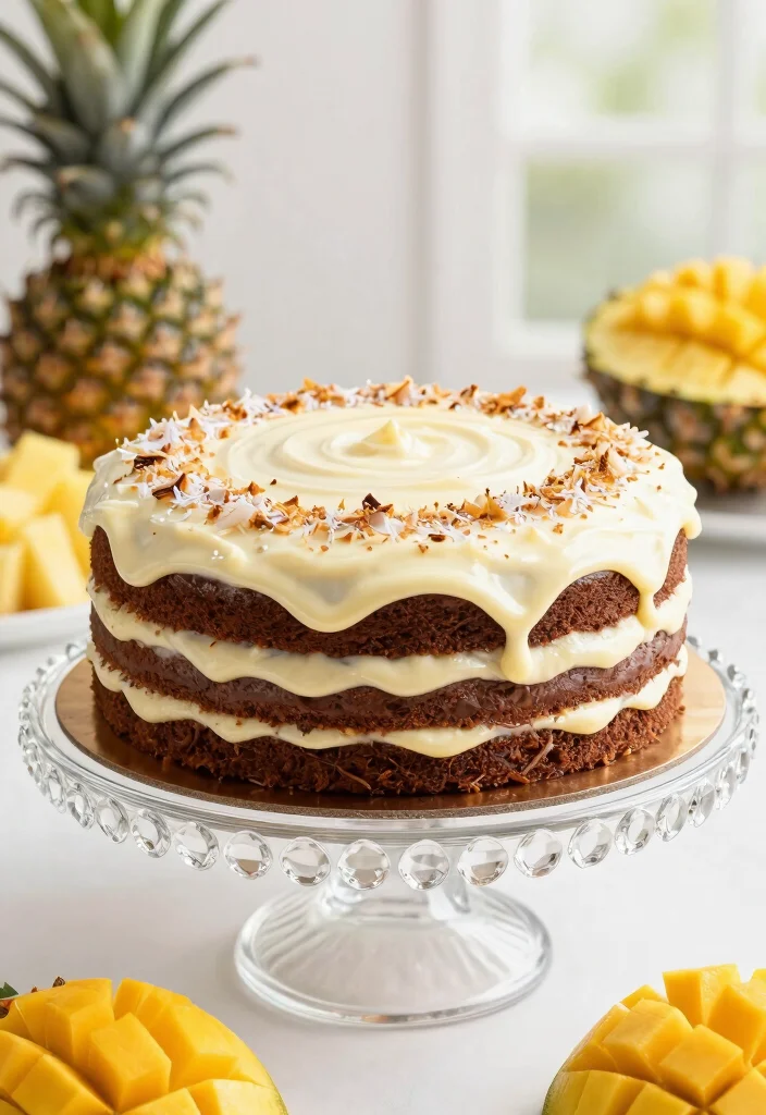 17 Chocolate Cake Mix Recipes Rich Crowd Pleasers - 3. Chocolate-Coconut Cake 1