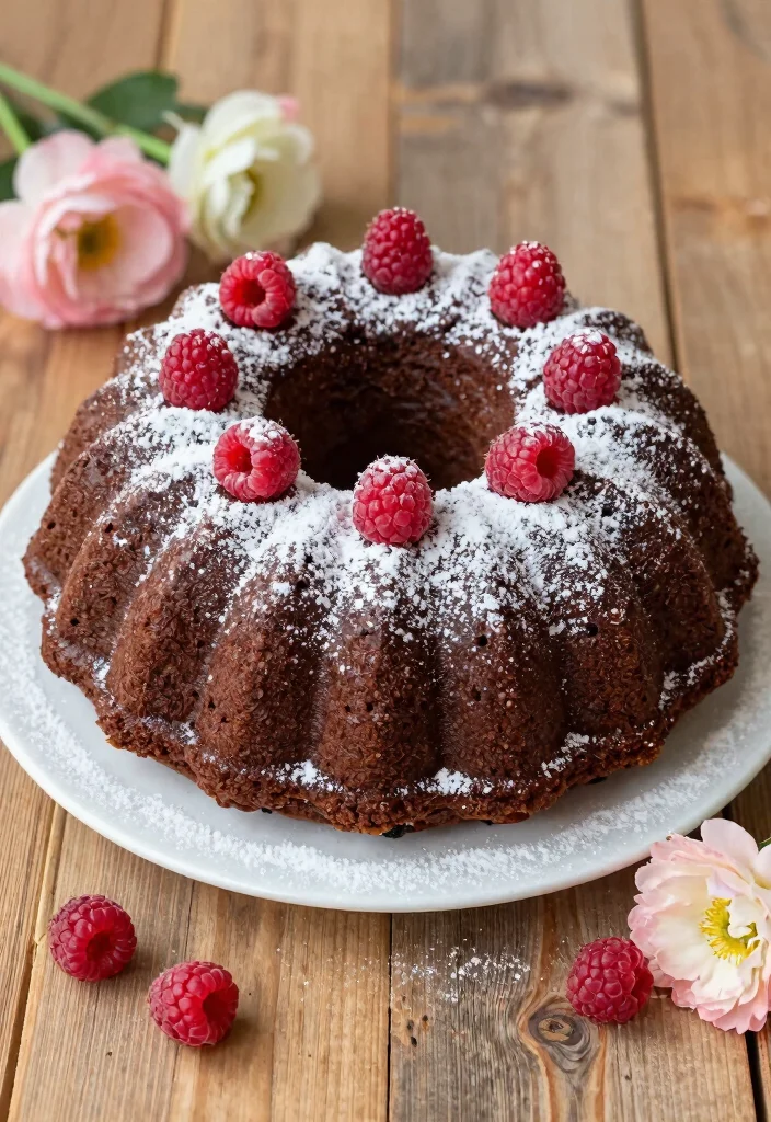 17 Chocolate Cake Mix Recipes Rich Crowd Pleasers - 9. Chocolate Raspberry Bundt Cake 1