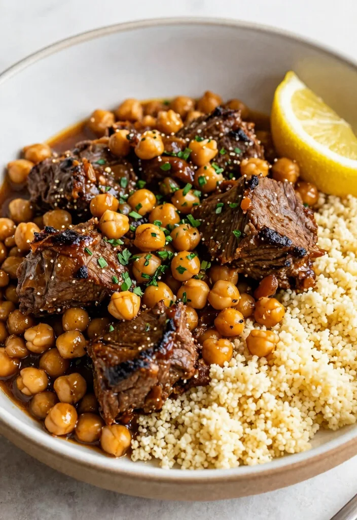 17 Chuck Roast Recipes Crockpot Tender Comfort Meals - 12. Mediterranean Chuck Roast and Chickpeas 1
