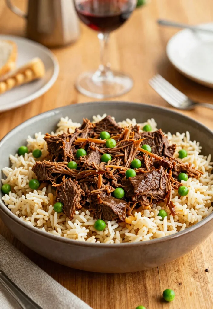 17 Chuck Roast Recipes Crockpot Tender Comfort Meals - 14. Family-Style Chuck Roast and Rice 1