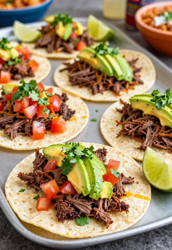 17 Chuck Roast Recipes Crockpot Tender Comfort Meals - 3. Mexican-Inspired Chuck Roast Tacos 1