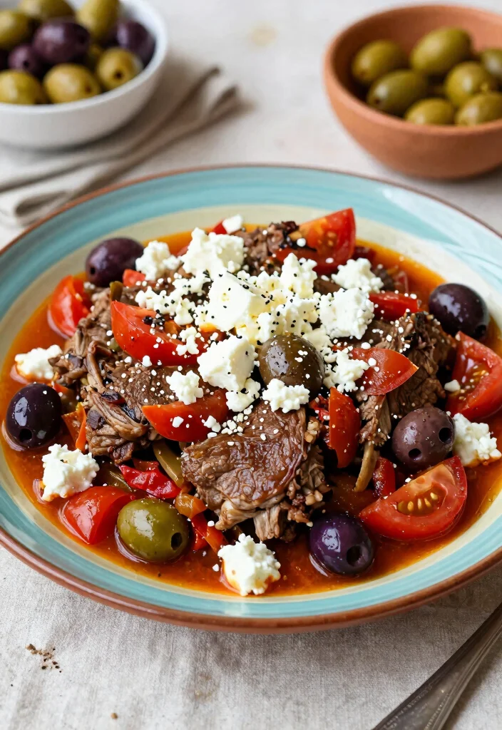 17 Chuck Roast Recipes Crockpot Tender Comfort Meals - 9. Mediterranean Chuck Roast with Olives 1