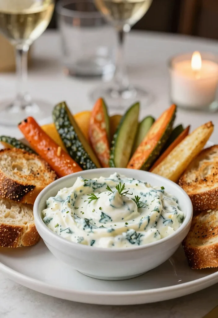 17 Cream Cheese Dip Recipes Rich Smooth and Delicious - 15. Blue Cheese and Chive Cream Cheese Dip 1