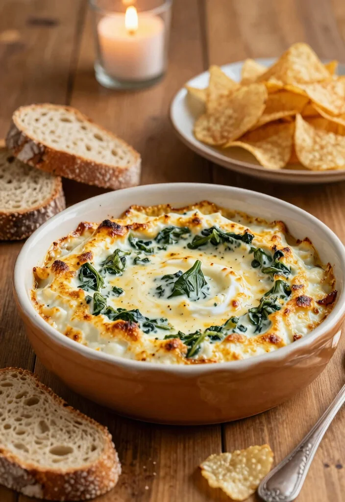 17 Cream Cheese Dip Recipes Rich Smooth and Delicious - 5. Spinach and Artichoke Cream Cheese Dip 1