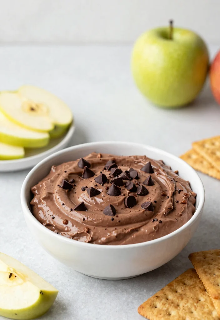 17 Cream Cheese Dip Recipes Rich Smooth and Delicious - 7. Chocolate Chip Cream Cheese Dip 1