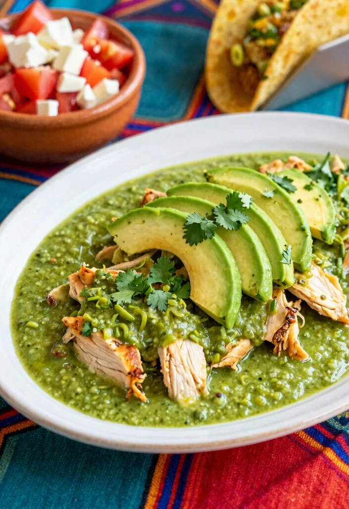 17 Crockpot Chicken Recipes: Mexican Bold Family Favorites - 4. Salsa Verde Chicken 1
