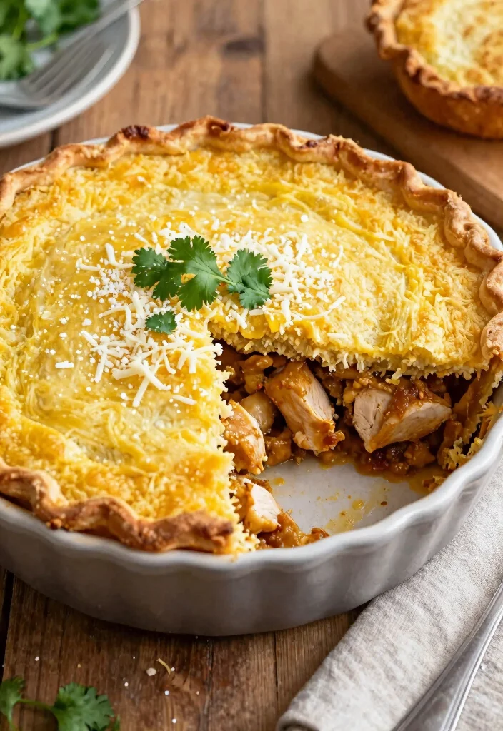 17 Crockpot Chicken Recipes: Mexican Bold Family Favorites - 9. Chicken Tamale Pie 1