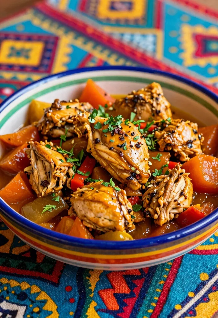 17 Crockpot Low Carb Recipes Flavorful Keto Friendly - 13. Moroccan Chicken 1