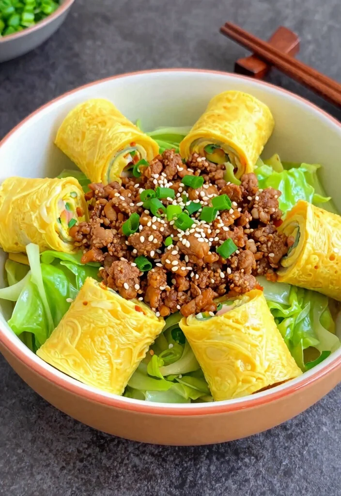 17 Crockpot Low Carb Recipes Flavorful Keto Friendly - 8. Egg Roll in a Bowl 1