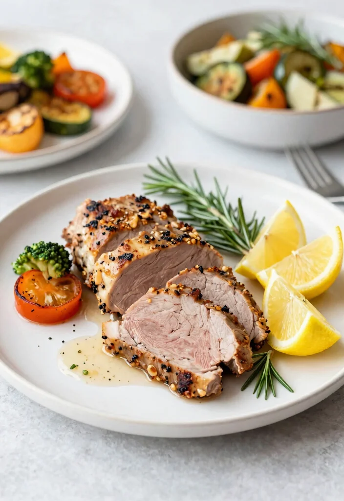 17 Crockpot Pork Tenderloin Recipes: Lean, Flavorful Meals - 7. Lemon Garlic Rosemary Pork Tenderloin 1