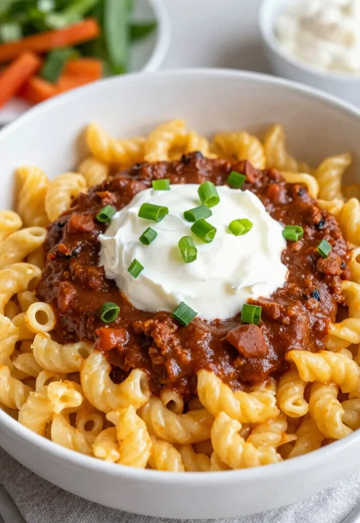 17 Crockpot Recipes: Easy, Cheap Budget-Friendly Meals - 17. Chili Mac 1