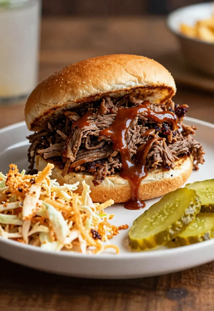 17 Crockpot Recipes Ground Beef Easy Family Dinners - 11. BBQ Beef Sandwiches 1